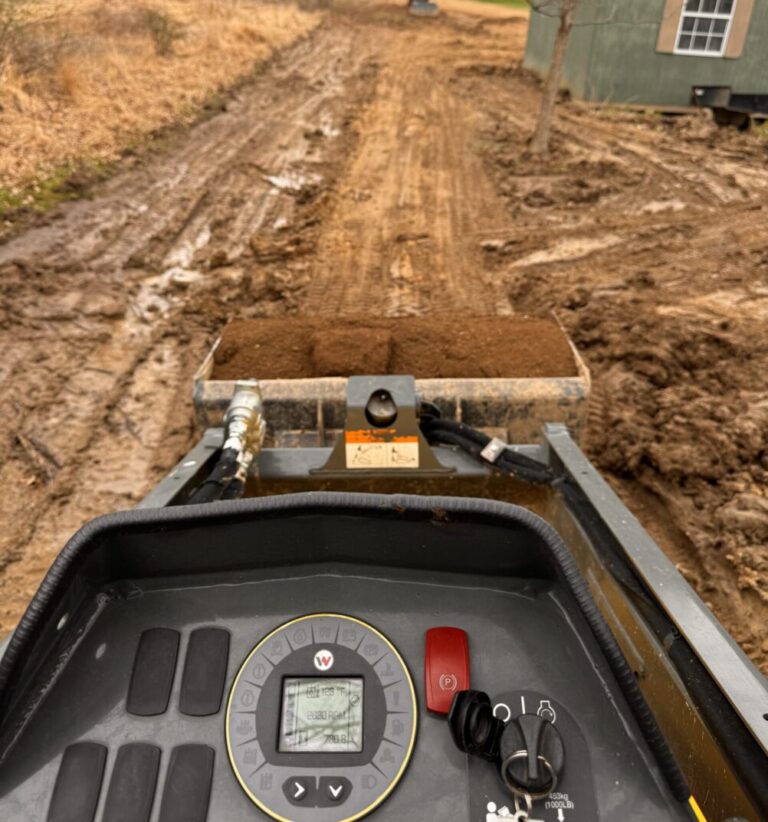 Yard grading services