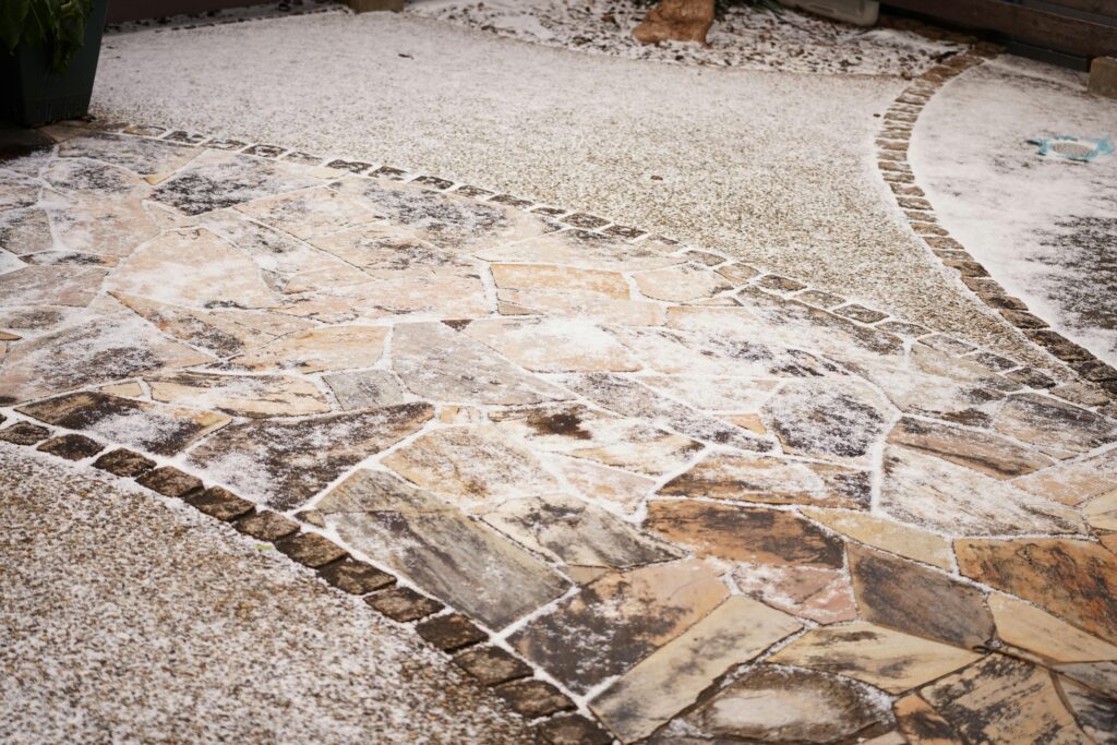 stone walkway