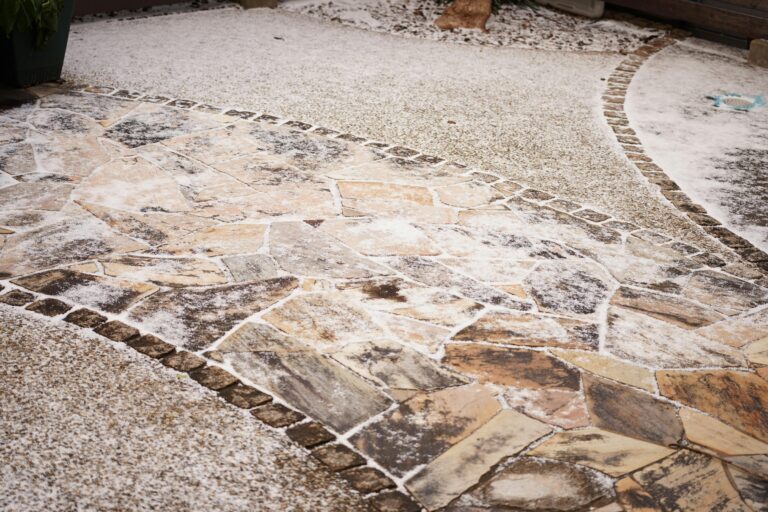 stone walkway